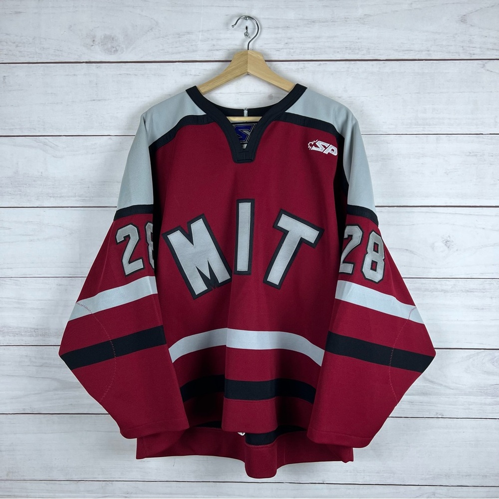 RARE Vintage MIT Hockey Jersey Size 52